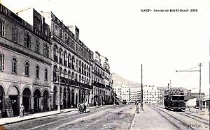 ALGER - AVENUE DE BAB-EL-OUED - 1908